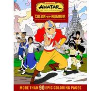 Avatar The Last Airbender Color-By-Number