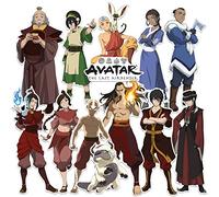 Avatar The Last Airbender Die Cut Vinyl Large Deluxe Stickers Variety Pack - Laptop, Water Bottle, Scrapbooking, Tablet, Skateboard, Indoor/Outdoor - Set