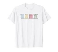 Avatar: The Last Airbender Elements Line Up T-Shirt