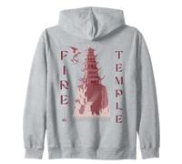 Avatar The Last Airbender Fire Temple Zip Hoodie