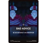 Avatar: The Last Airbender Jumpstart - Bad Advice (Front Summary Card) | Avatar: The Last Airbender