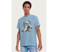 Avatar: The Last Airbender Men's Appa Flying Bison Air Nomads T-Shirt in Light Blue | Size: 2XL Avatar: The Last Airbender Light Blue 2XL