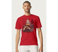 Avatar: The Last Airbender Men's Uncle Iroh Firebending Master T-Shirt in Red | Size: Medium Avatar: The Last Airbender Red M