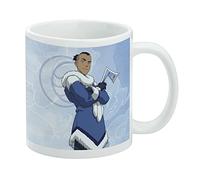 Avatar the Last Airbender Sokka Ceramic Coffee Mug, Novelty Gift Mugs for Coffee, Tea and Hot Drinks, 11oz, White