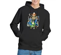 Avatar The Last Airbender Team Avatar Elements Hoodie, Black, XX-Large
