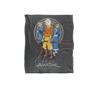 Avatar The Last Airbender Team Avatar Silky Touch Super Soft Throw Blanket 152 X 127 cm Avatar: The Last Airbender White One Size