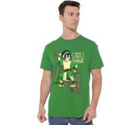 Avatar The Last Airbender Toph Rock Slide Unisex T Shirt, Kelly Green, Medium