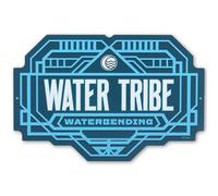 Avatar The Last Airbender Water Tribe Metal Wall Decor - Bold Water Tribe Sign for Bedroom or Movie Room