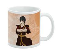 Avatar the Last Airbender Zuko Ceramic Coffee Mug, Novelty Gift Mugs for Coffee, Tea and Hot Drinks, 11oz, White