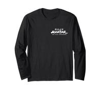 Avatar The Last Airbender Zuko With Flames In Circle Long Sleeve T-Shirt