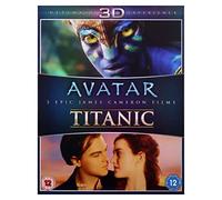 AVATAR / TITANIC [Blu-ray 3D + 2D] UK Exclusive 3D James Cameron Films Box Set