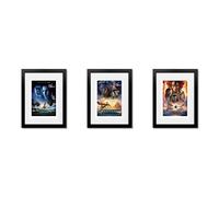 Avatar Trilogy Cast Signed A4 Poster Photo Print Framed Autograph Gift Movie Sam Worthington Zoe Saldana (Trilogy A4 Framed & Mounted)