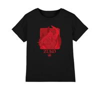 Avatar Unisex Kids Avatar Aang: the Last Airbender Fire Lord Trend Kids T Shirt, Black T-Shirt (Pack of 1)
