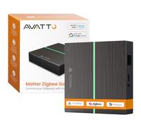 AVATTO Tuya Matter Zigbee Gateway, Thread Gateway, Supports Alexa, Google Assistant, Apple HomeKit and SmartThings Voice Control