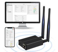 AVATTO Zigbee 3.0 Dongle Gateway for Home Assistant & Zigbee2MQTT - with Ethernet, Wi-Fi and USB Connection, ESP32+CC2652P, Dual Core 240MHz, 16MB Flash, Support Expansion & Flash