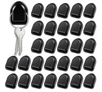 Avavani 30 Pcs Black Self Adhesive Hooks, Strong Mini Dashboard Hooks for Car, Kitchen, Bathroom, Bedroom, No Damage Sticky Hanging for Keys, Earphones, USB Cables, Towels