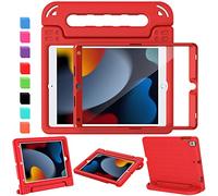 AVAWO Kids Case for New iPad 10.2" 2019 - Light Weight Shock Proof Convertible Handle Stand Kids Friendly Case for iPad 2019 10.2-inch Tablet (New iPad 7th Generation) - Red