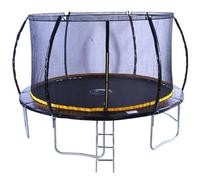 AVC Designs Fitness 6ft, 8ft, 10ft & 12ft Trampoline Round Inc Net & Ladder (2025 Curved Shape) (12FT)