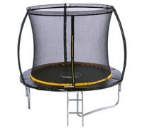 AVC Designs Fitness 6ft, 8ft, 10ft & 12ft Trampoline Round Inc Net & Ladder (2025 Curved Shape)