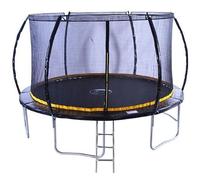 AVC Designs Fitness 6ft, 8ft, 10ft & 12ft Trampoline Round Inc Net & Ladder (2025 Curved Shape)