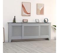 Avc Designs Kensington Radiator Cover Horizontal Cabinet Grey (Adjustable)