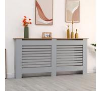 AVC Designs Kensington Radiator Cover Extra Large Horizontal Cabinet Grey/Oak…