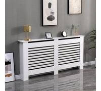AVC Designs Kensington Radiator Cover Extra Large Horizontal Cabinet White…