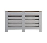 AVC Designs Kensington Radiator Cover Large Horizontal Cabinet Grey/Oak…