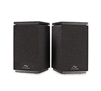 AVCOM 4" Active Bookshelf Speaker Pair Charcoal Black