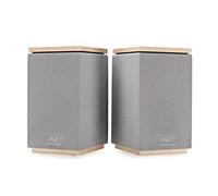 AVCOM 4" Active Bookshelf Speaker Pair Oak