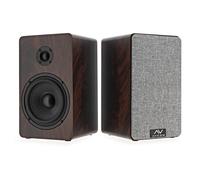 AVCOM 5" Bookshelf Speaker Pair Walnut