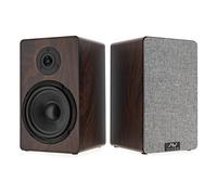 AVCOM 6" Bookshelf Speaker Pair Walnut