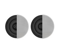 AVCOM 8 Inch Stereo In Ceiling Speaker (Pair) 8 Ohm