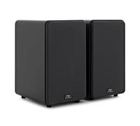 AVCOM Active Bluetooth Bookshelf Speakers 100W Output Power for TVs Turntables Streaming Devices with Remote Control, Pair, Black