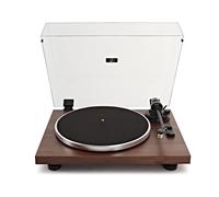 AVCOM Bluetooth Belt Drive Turntable with Audio-Technica Stylus Walnut