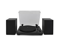AVCOM Bluetooth Turntable System with Audio-Technica Stylus Black