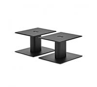AVCOM Desktop Speaker Stands 120mm for Desktop and Bookshelf Speakers Large Black Pair