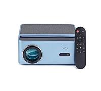 AVCOM FHDP65 FHD 1080p Projector with Built-in Speaker Bluetooth and Headphone Output HDMI USB and AV Inputs