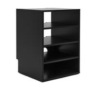 AVCOM Hi-Fi Cabinet 4 Shelf Black