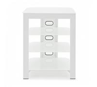 AVCOM Hi-Fi Rack Cabinet Matt White