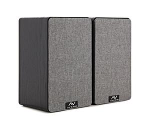 AVCOM Passive Bookshelf Speakers 6-inch 2 x 50W, Black