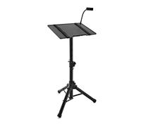 AVCOM Projector Stand Tripod Universal Laptop Portable with Tray Adjustable Height Floor Stand & Built-in Gooseneck Phone Holder for Office Home Stage Movies Studio