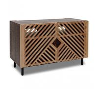 AVCOM Small TV Cabinet Walnut Custom Bundle