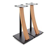 AVCOM Speaker Stands 650mm with Cable Management, Oak Pair