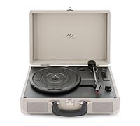 AVCOM Suitcase Turntable with Bluetooth Cream