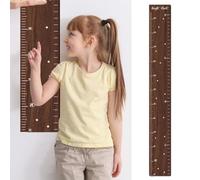 AVCULT Personalized Wooden Ruler Growth Chart For Kids,Height Chart & Height Measurement For Wall,Measuring Board Wood, Wall Meter For Children, For Baby Boy And Girl (Color : C)