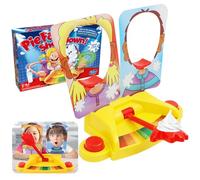 AVCXEC Pie Face Game for Kids, Party Fun Cake Cream Game, Pie Face Showdown game, Players Parent-Child Interactive G-ame Toys, for Adults and Kids Birthday Gifts