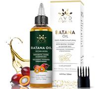 AVD Organics 100% Pure Batana Oil for Hair Growth from Honduras | Raw Batana Oil - Promotes Thicker, Stronger Hair | Ideal for Men & Women | 120ml