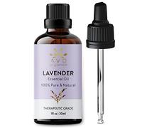AVD Organics Lavender Essential Oil 30ml - 100% Pure and Natural Lavender Oil for Skin | Massage, Aromatherapy, Relaxation, Sleep, Laundry, Meditation, Skin, Diffuser Fragrance - 1 fl. Oz