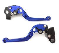avdb -moto Pair of Adjustable Folding Levers Compatible with Ducati MONSTER 900 S IE 2000-2002, 1000 Monster M1000 2002-2005, 1000 Monster S2R M1000 2005-2008 (Blue/Black)